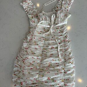 For Love and Lemons Elodie mini dress nwt